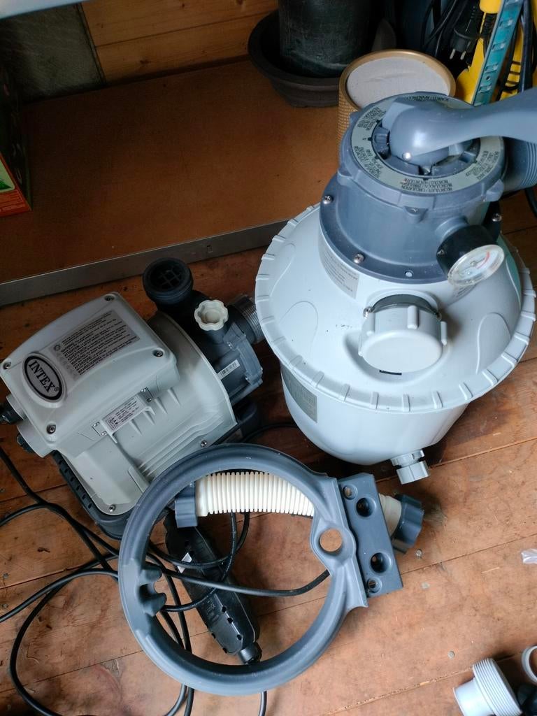 Intex zandfilterpomp zwembad, Tuin en Terras, Zwembad-toebehoren, Ophalen