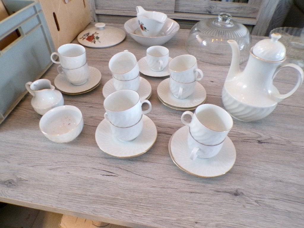 koffieservies   klassiek bareuther 50 JAAR OUD weg is weg, Ophalen