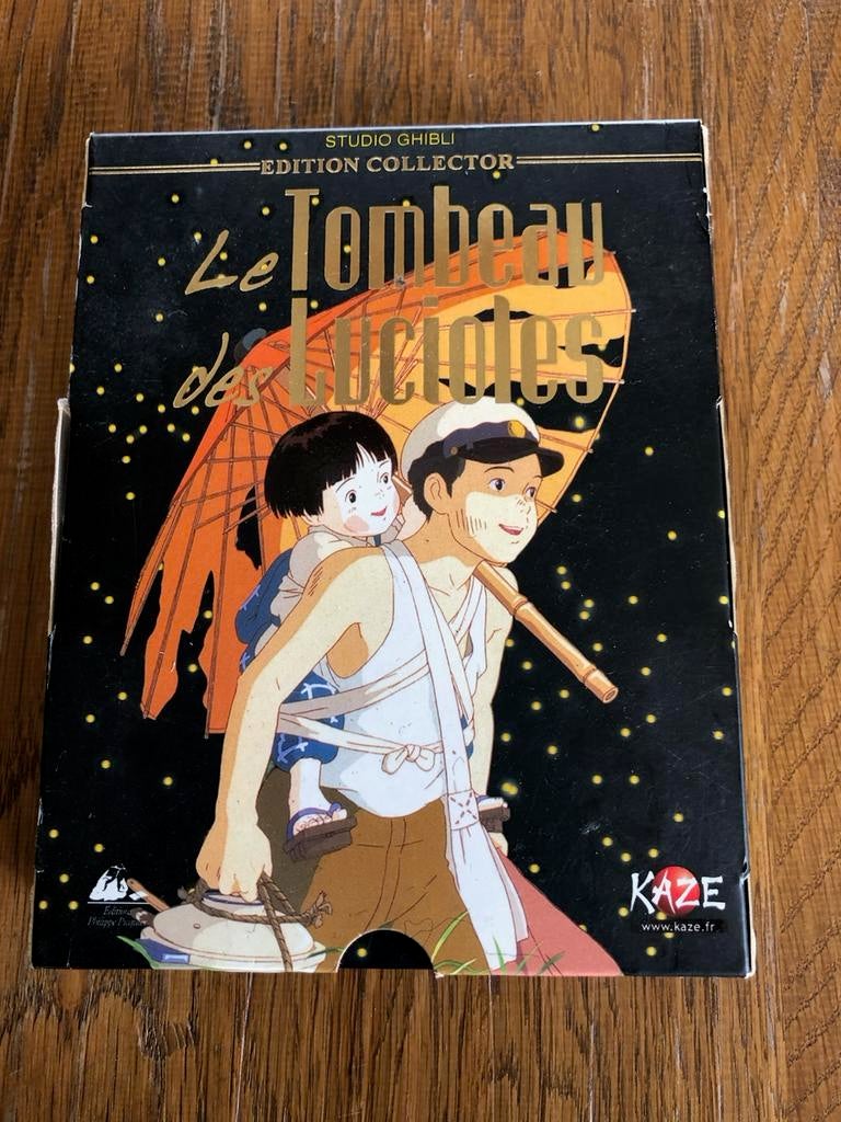 Le Tombeau des Lucioles - édition collector - studio Glibli, Anime (japonais), Poupées ou Stop motion, Enlèvement ou Envoi, Tous les âges