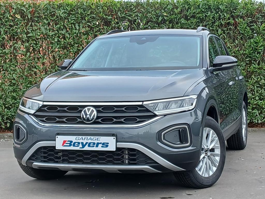 Volkswagen T-Roc Life 1.5L TSI 150PK DSG !TOP OCCASIE!, Autos, Argent ou Gris, Achat, Entreprise, Noir