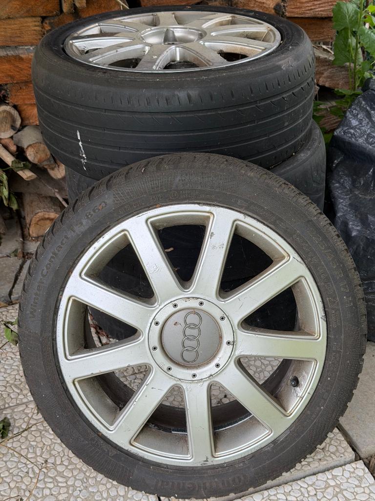 4 jantes véhicule Audi, Autos : Pièces & Accessoires, Autres pièces automobiles, Enlèvement, Utilisé, Audi