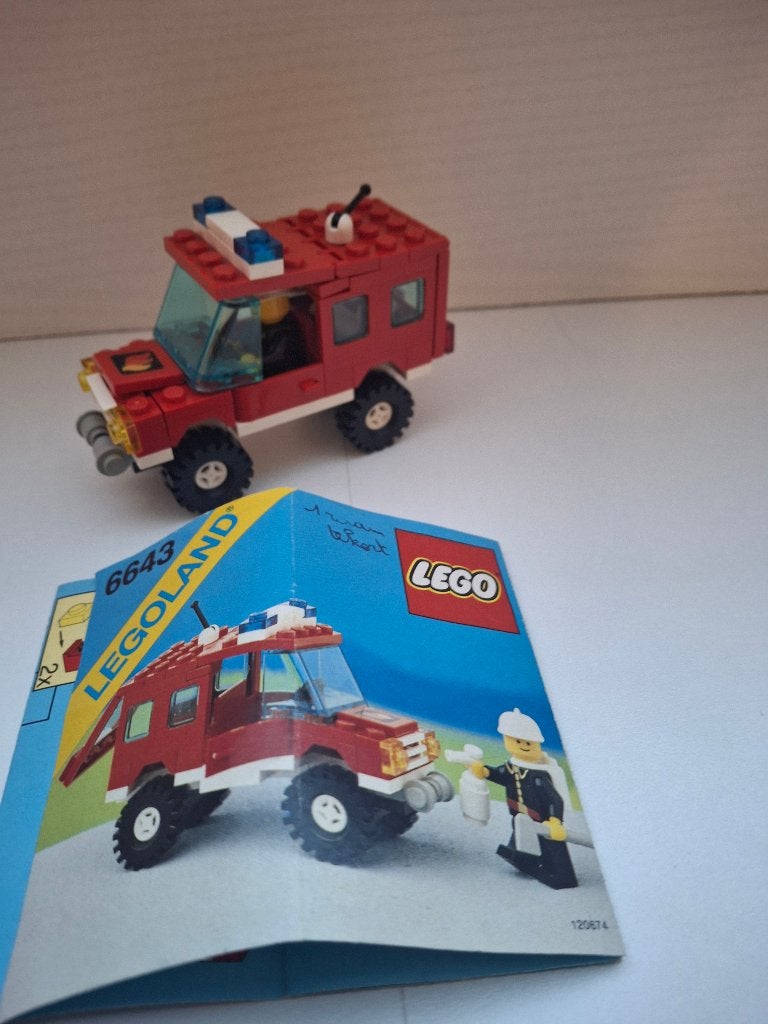 Lego 6643  Fire Truck 1988, Kinderen en Baby's, Speelgoed | Duplo en Lego, Ophalen of Verzenden, Compleet, Lego, LEGOLAND