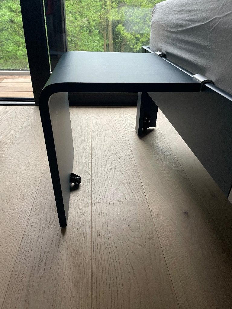 Auping auronde aanhaakkastje, blauw, 41 cm hoog, Minder dan 45 cm, Ophalen of Verzenden, Zo goed als nieuw, Minder dan 55 cm