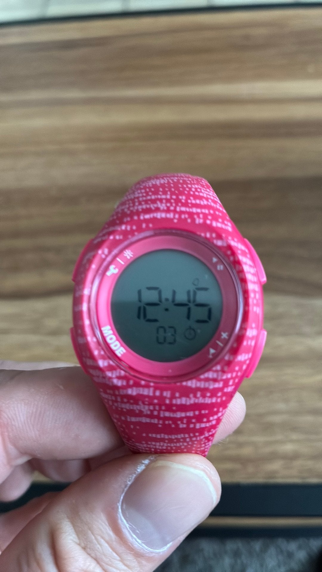 Uurwerk kibd roze Decathlon, Bijoux, Sacs & Beauté, Enlèvement ou Envoi, Comme neuf, Rose