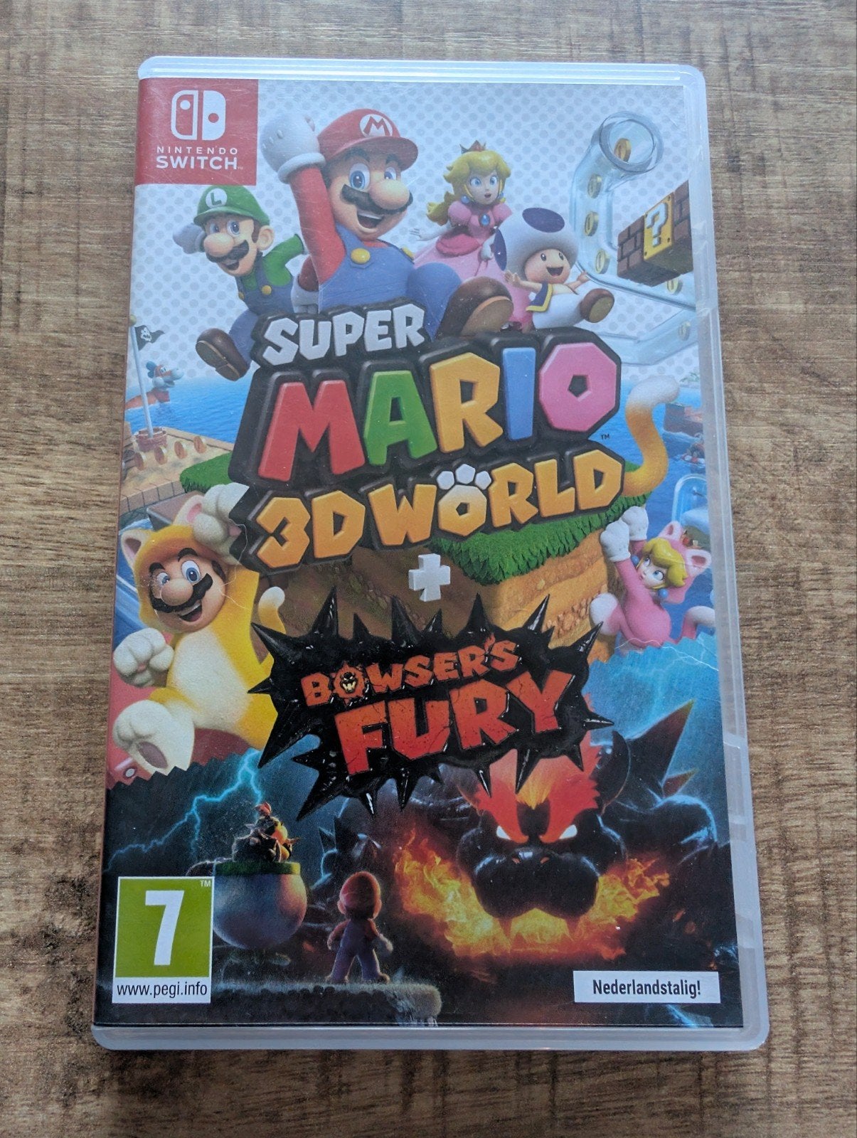 Nintendo switch Mario 3d world en Bowser's Fury, Ophalen