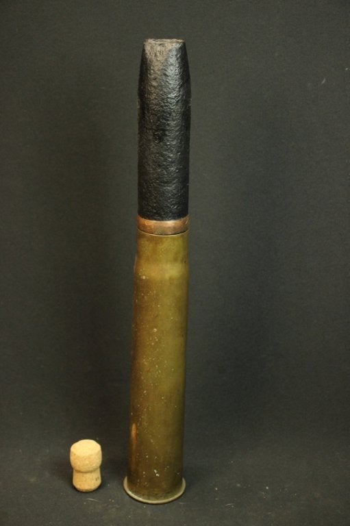 WO2 Belgische 47 mm model 1931 FN patroon LEEG, Verzamelen, Ophalen of Verzenden