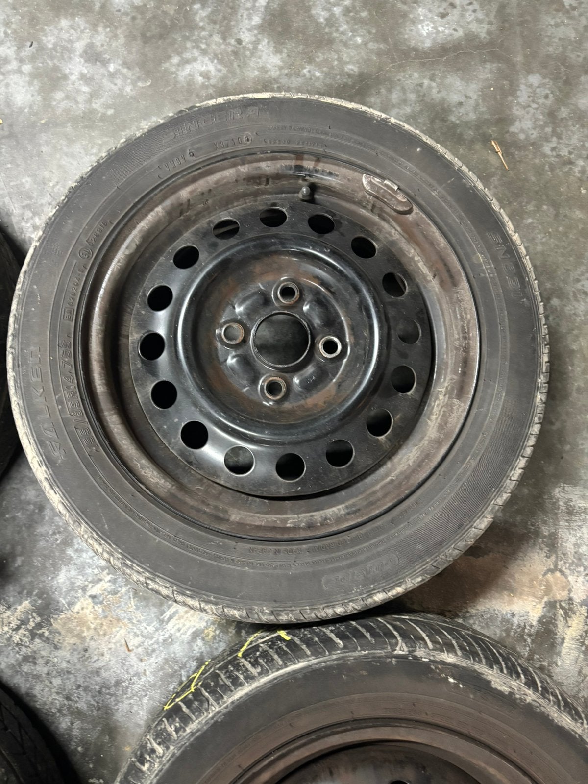 Staal velgen 14 ich 4x100, Auto-onderdelen, Banden en Velgen, Ophalen, Velg(en)