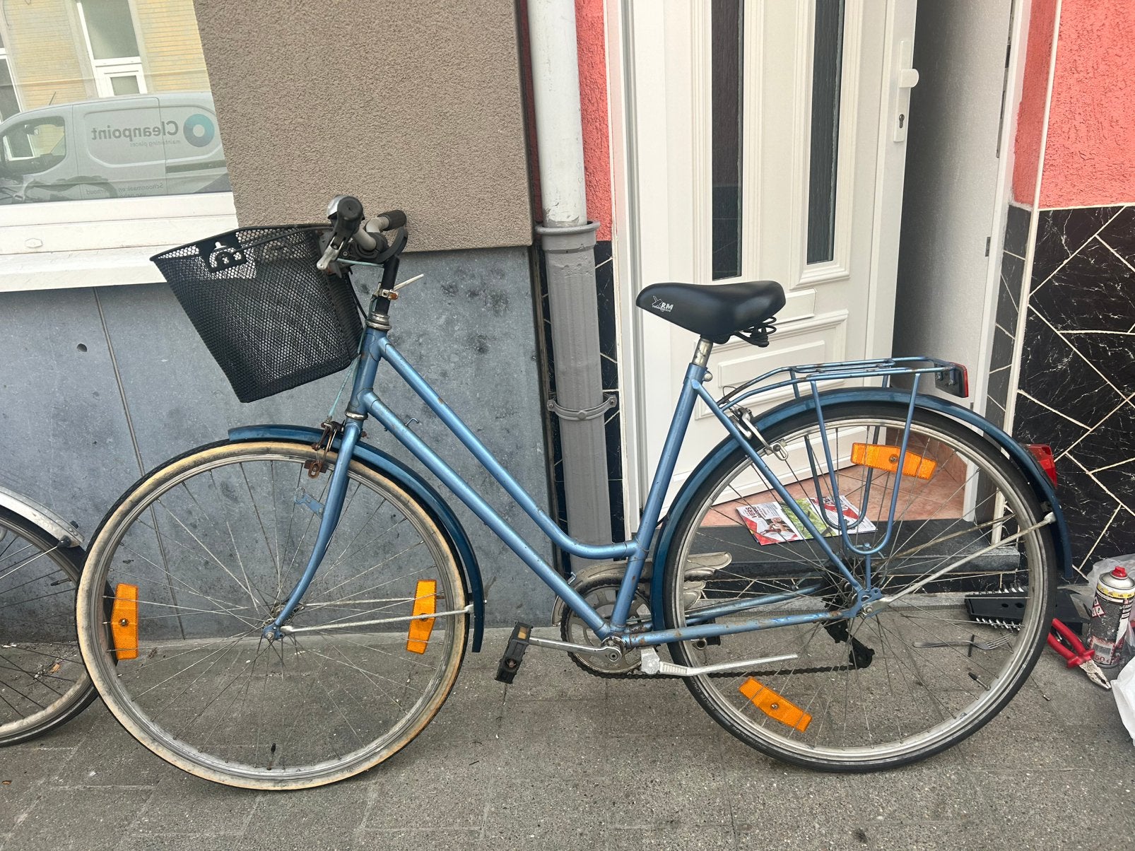blauw fiets te koop, Enlèvement, Utilisé, Vitesses