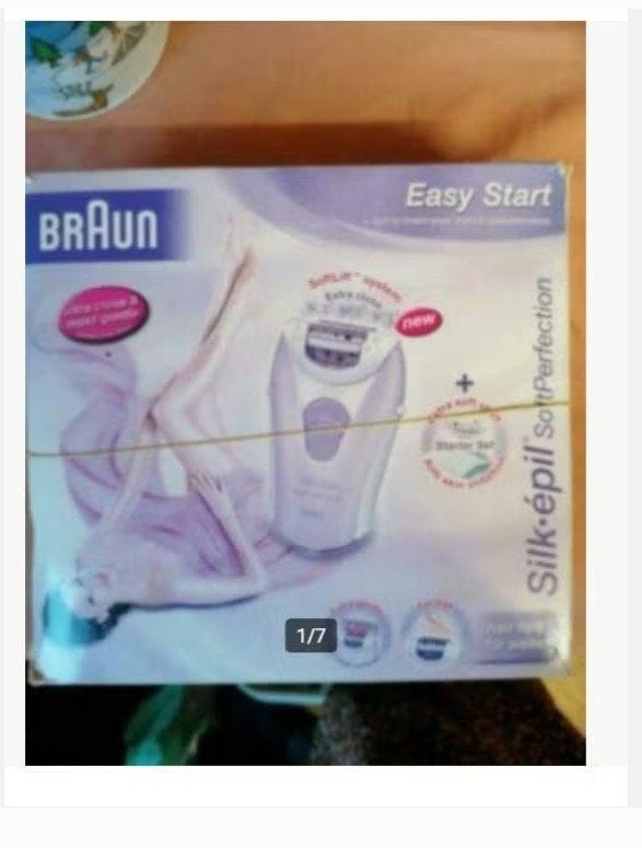 BRAUN Silk EPIL soft perfection complete epilator, Elektronische apparatuur, Ophalen, Gebruikt, Scheren en Epileren