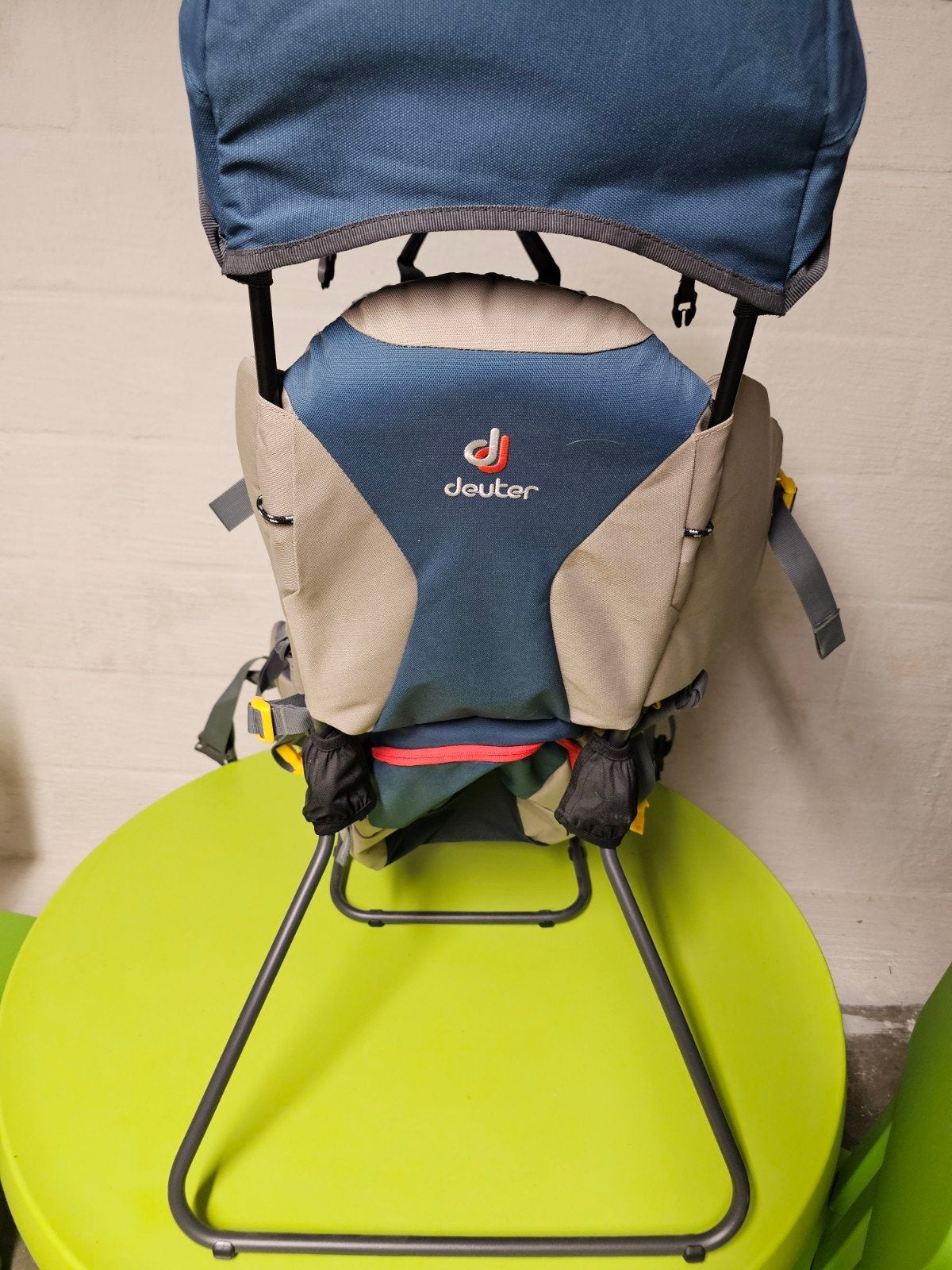 Deuter kid comfort lite, Enlèvement