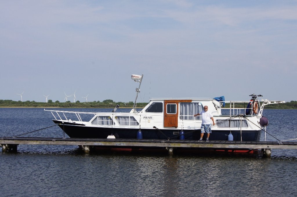 MOTORBOOT CASCARUDA  10,50 - 3,4 - 1,30 VAARKLAAR, Watersport en Boten, 10 m, Diesel, Cascaruda, 130 cm