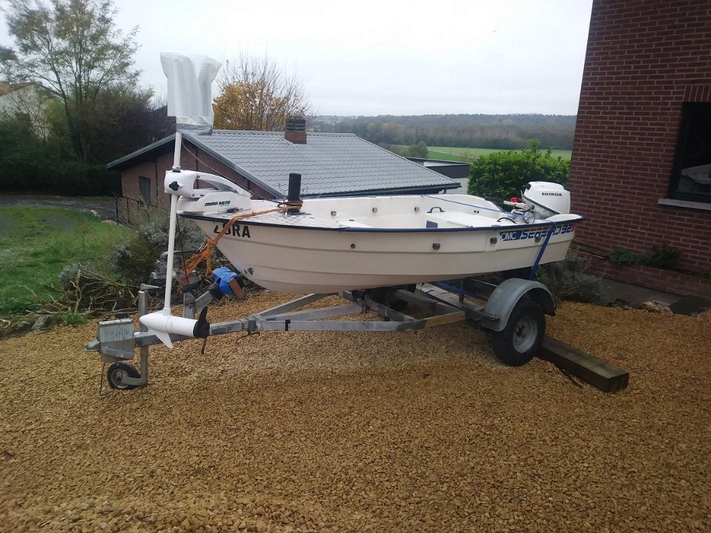 Barque OMC SEABIRD 32, 8 ch, Jusqu'à 10 ch, Utilisé, Moteur hors-bord