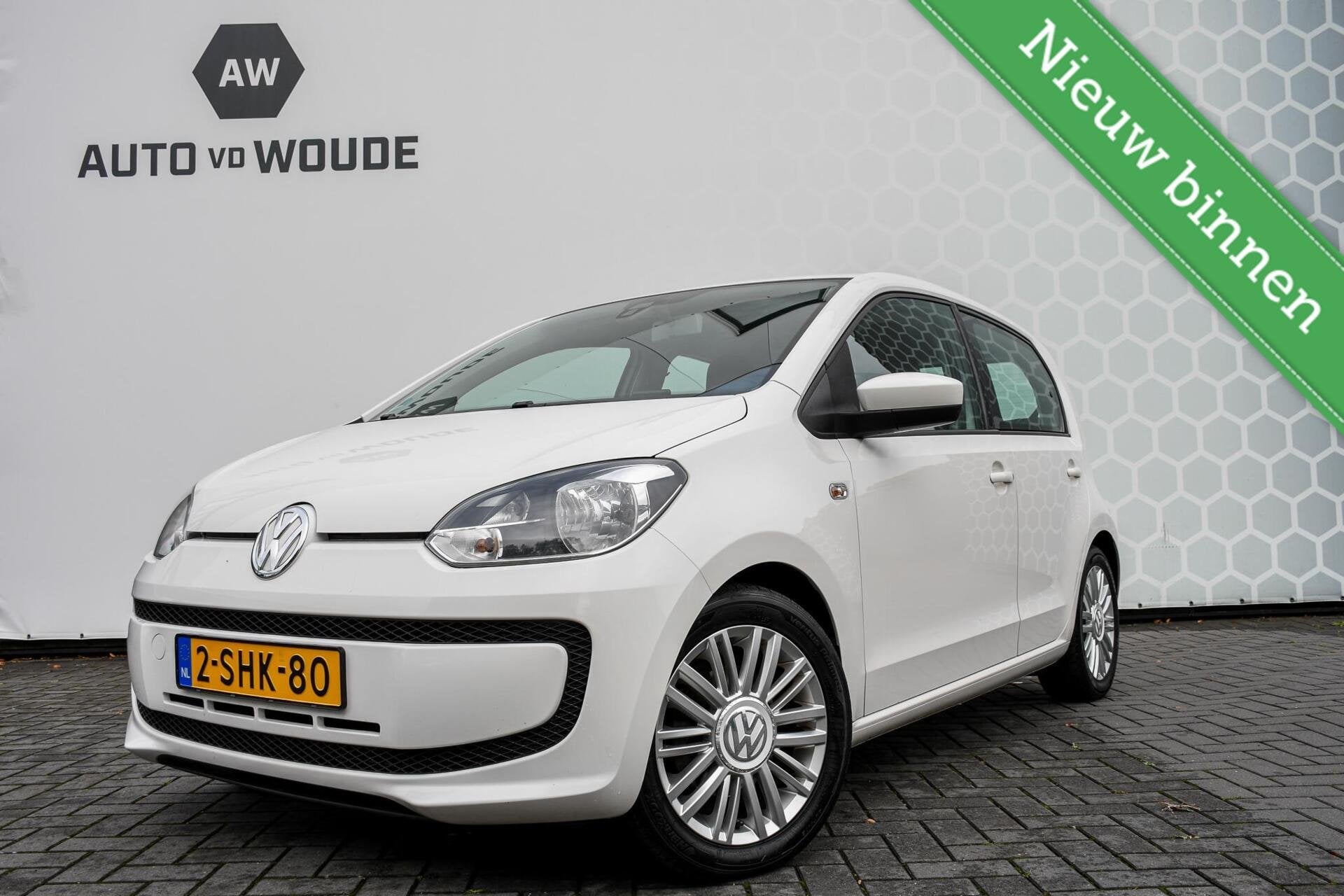 Volkswagen Up! 1.0 move up! BlueMotion Airco Bluetooth Navi, Auto's, Voorwielaandrijving, Stof, Gebruikt, 840 kg