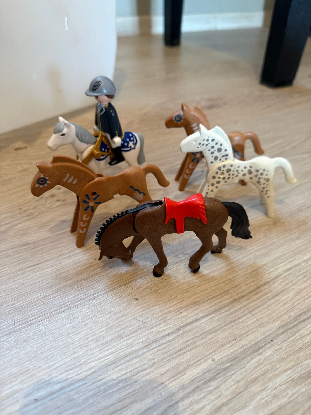 Playmobil paarden, Ophalen, Zo goed als nieuw