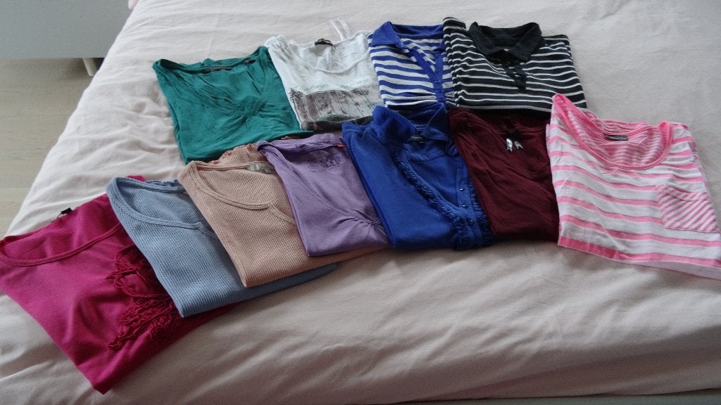 LOT VAN 11 T-SHIRTS MAAT 40/42, Kleding | Dames, T-shirts, Maat 38/40 (M), Overige kleuren, Ophalen of Verzenden, Korte mouw