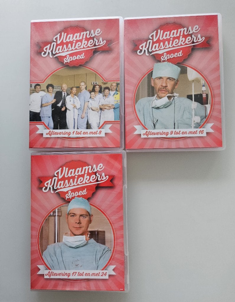 13 DVD boxen:Nonkel Jef,Spoed,Bompa,Slisse &Cesar,Wittekerke, Ophalen of Verzenden