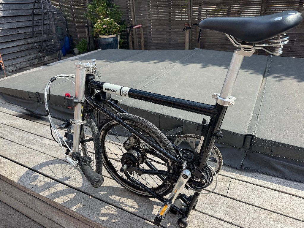 AGOOHA Pedelec EBIKE COMFORT+ léger - très bon état, Enlèvement, Comme neuf, Totalement pliable, Vitesses