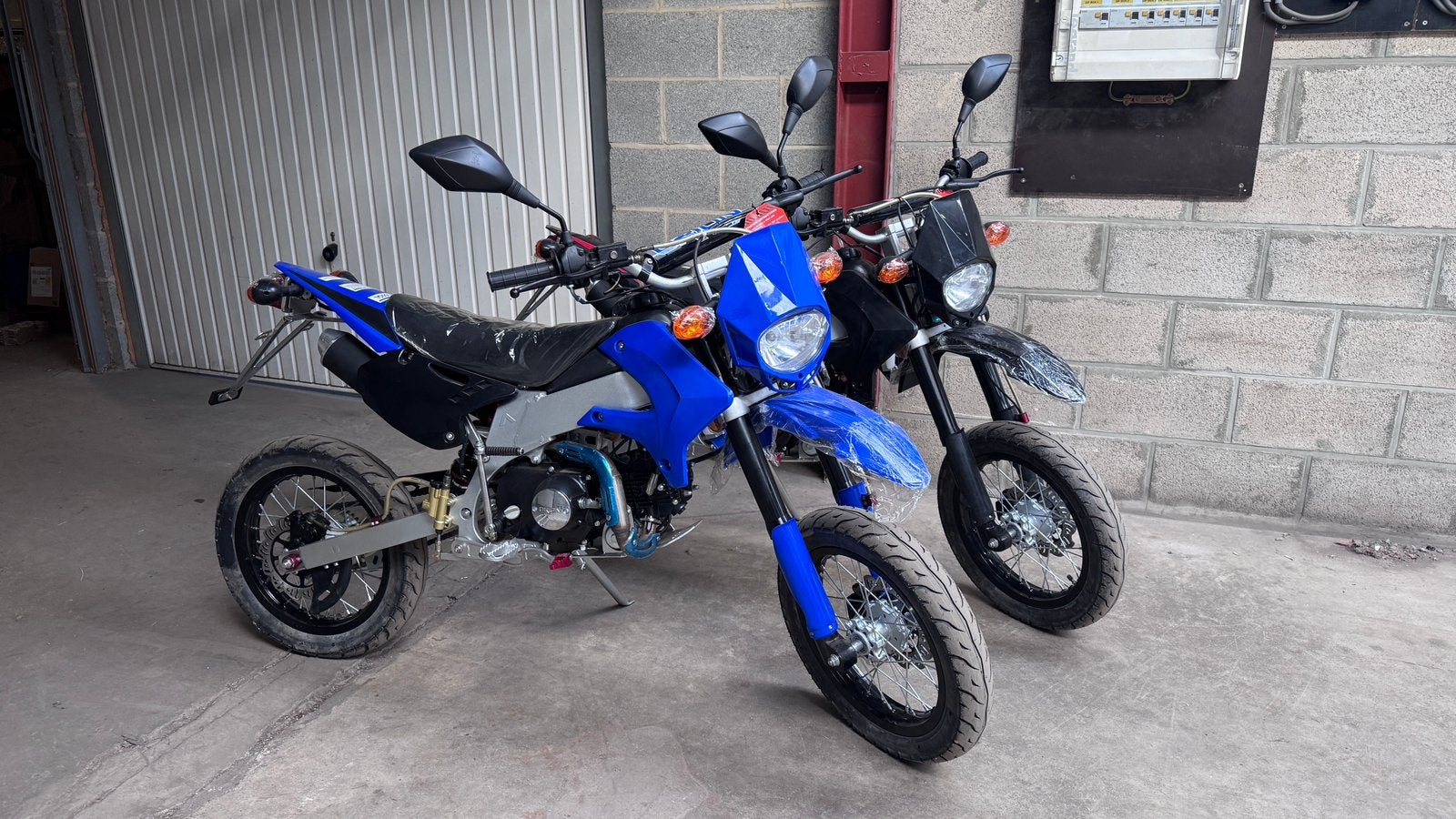 New 50cc Orion classe B supermotard, Ophalen