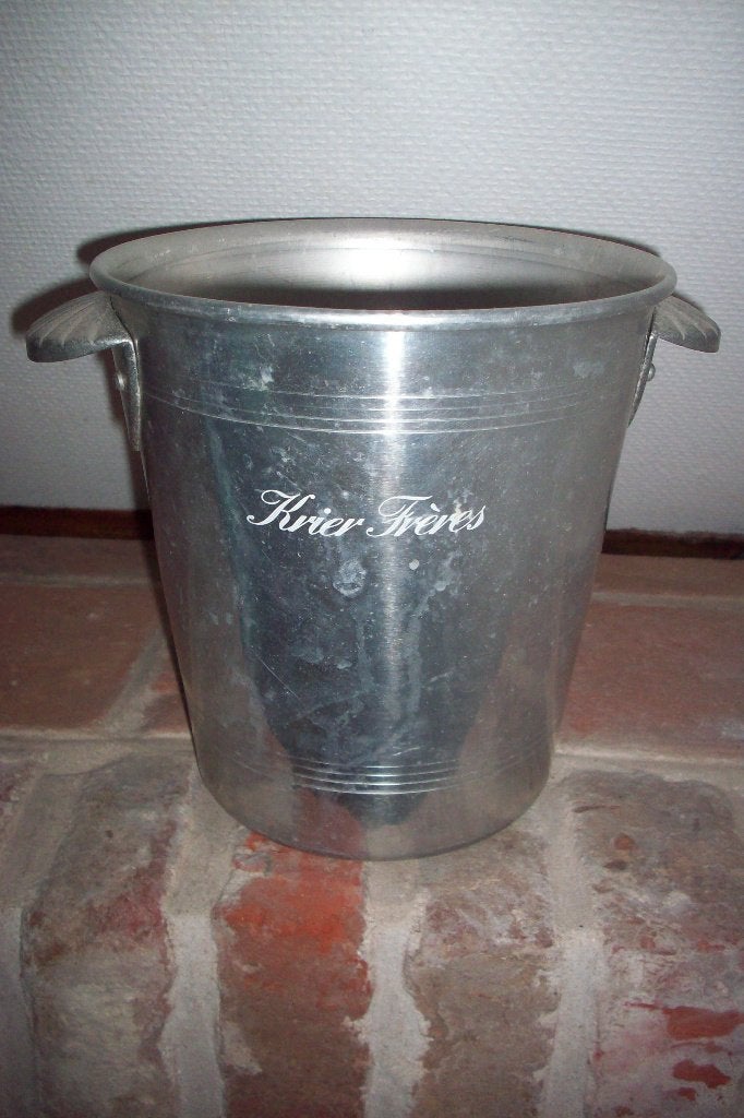 Ijsemmer/Champagnekoeler, Huis en Inrichting, Ophalen, Flessenkoeler, Gebruikt, Metaal
