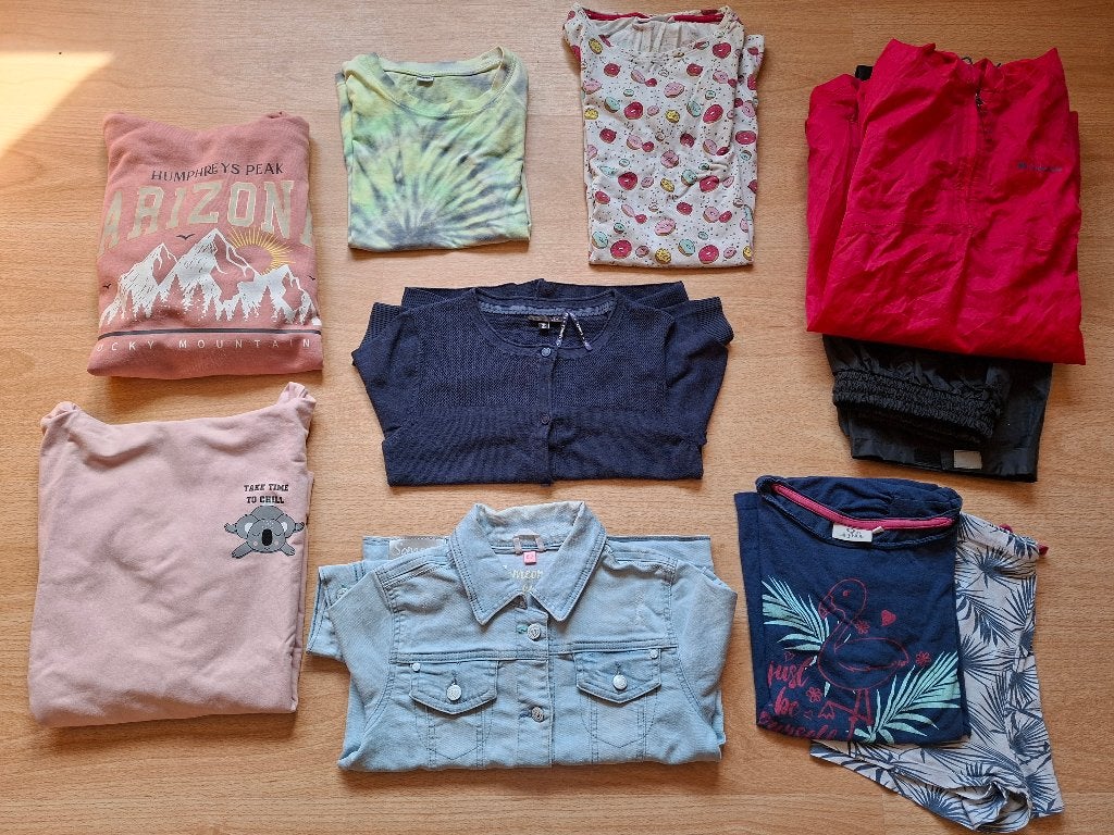 13 stuks jeansjas Someone/gilet/hoodies/pyjama maat 152/158, Enlèvement, Utilisé, Fille