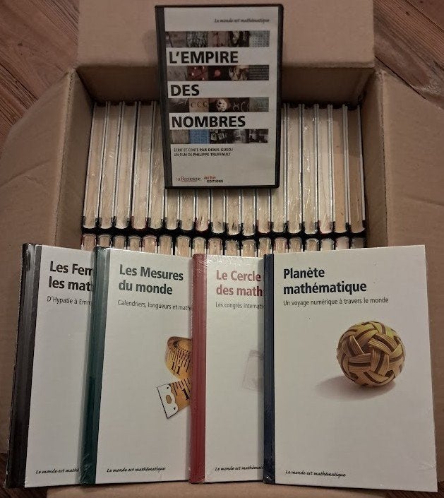 De wereld is een wiskundige, integrale verzameling van RBA, Boeken, Ophalen, Complete serie, Nieuw, Divers auteurs