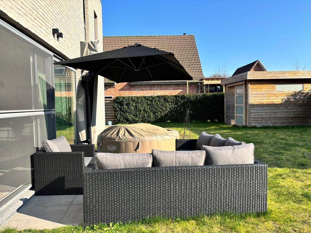 Complete lounge, Tuin en Terras, Tuinsets en Loungesets, Ophalen of Verzenden, Zo goed als nieuw, Tuinset