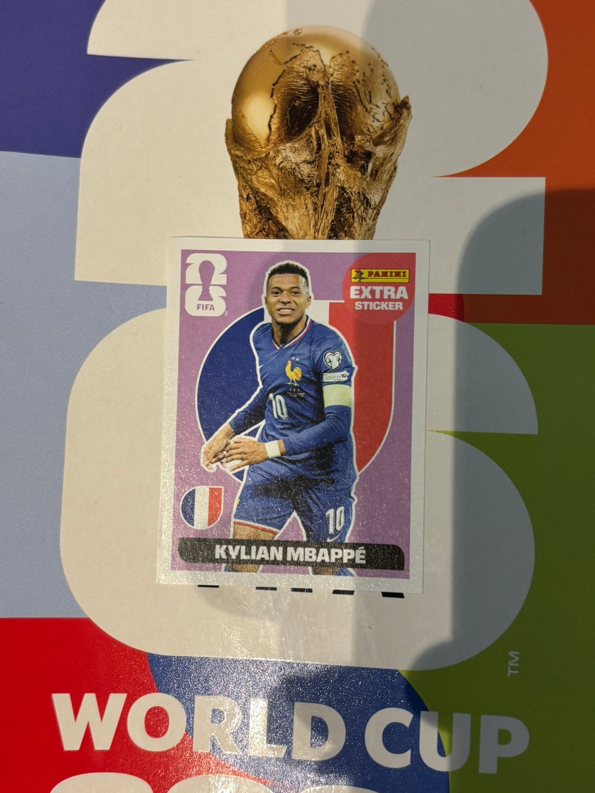 Panini stickers extra (Wirtz,Mbappé en Davies), Ophalen of Verzenden, Zo goed als nieuw, Sport