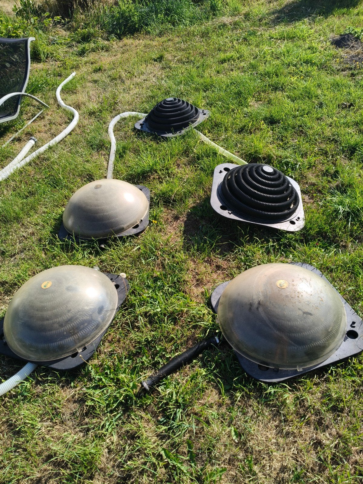 5 blue ocean solar warmte bollen, Ophalen, Gebruikt, Verwarming