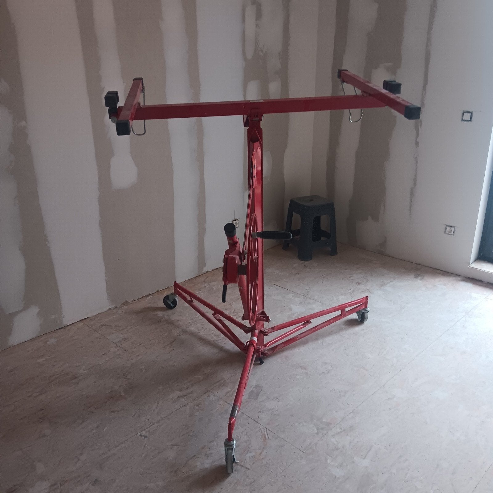 Gyproc lift, Ophalen