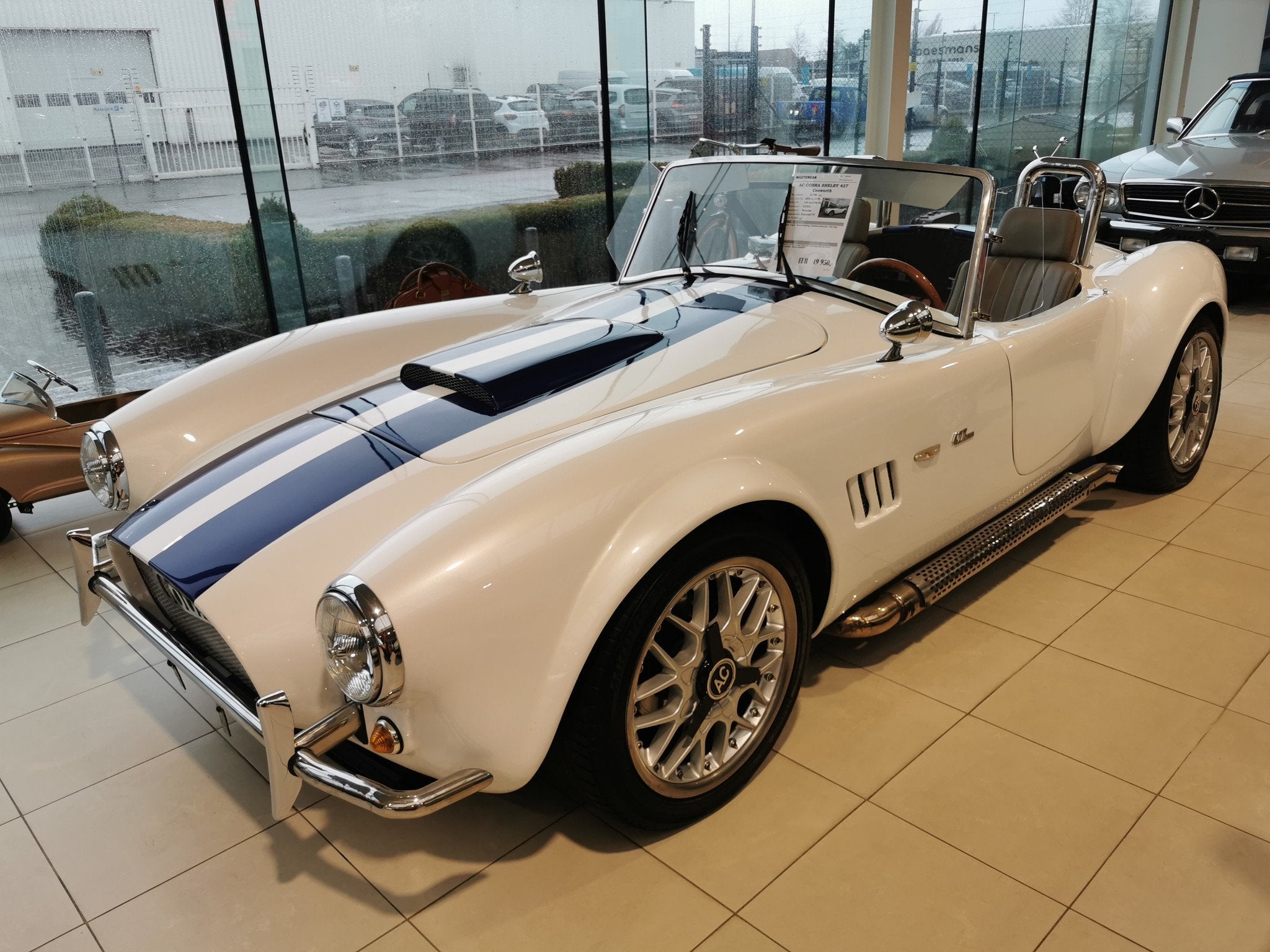 AC Cobra SHELBY 427 FORD (COSWORTH-LOOK) 2.9 12v, Cuir, Achat, Beige, Entreprise