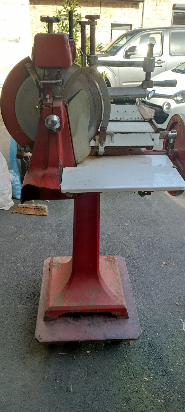 Snijmachine (berkel) zie foto's, Ophalen