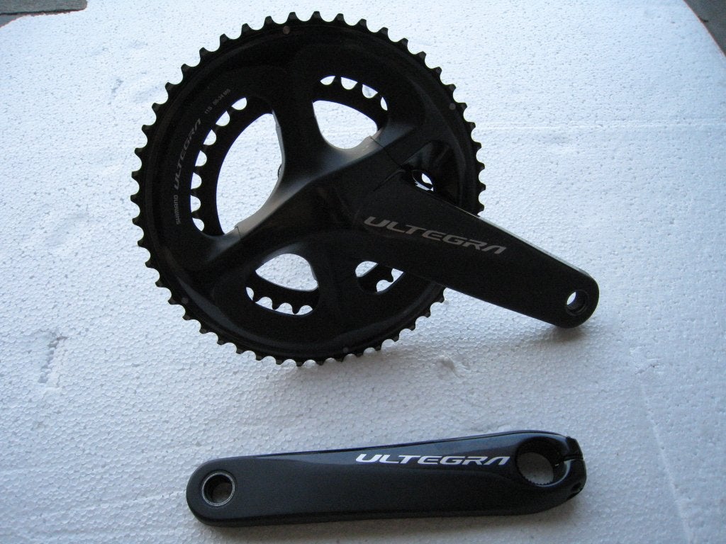 fietsonderdelen, Fietsen en Brommers, Shimano Ultegra, Zo goed als nieuw, Aluminium, Racefiets