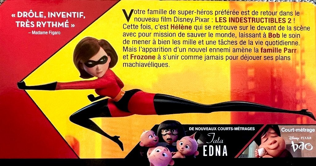 INCREDIBLES 2 (+ OTNL) 3D + 2D / "STEELBOOK" 3 BLURAY + BOEK, Cd's en Dvd's, Nederlands, Film, Ophalen of Verzenden, Vanaf 6 jaar