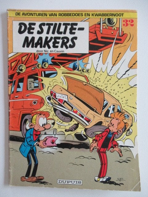 robbedoes...nr.32...de stiltemakers.............1st, Ophalen of Verzenden, Gelezen
