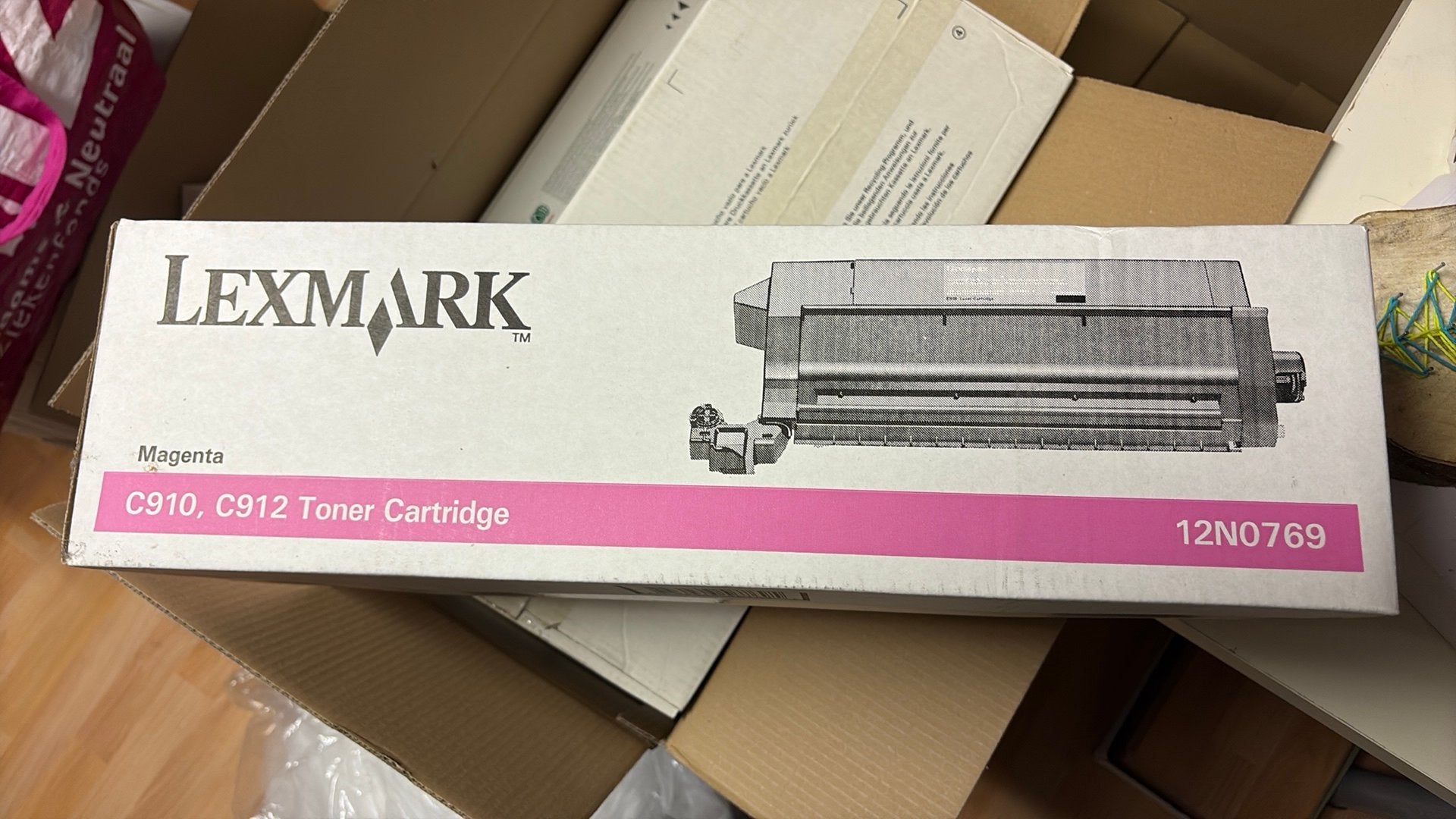 Lexmark C910 C912 Toner Catridge, Enlèvement, Neuf, Toner