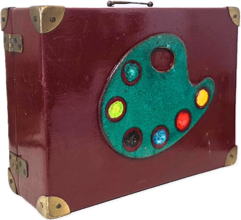 Coffret de peintre, article unique., Antiquités & Art, Enlèvement ou Envoi, Autres sujets