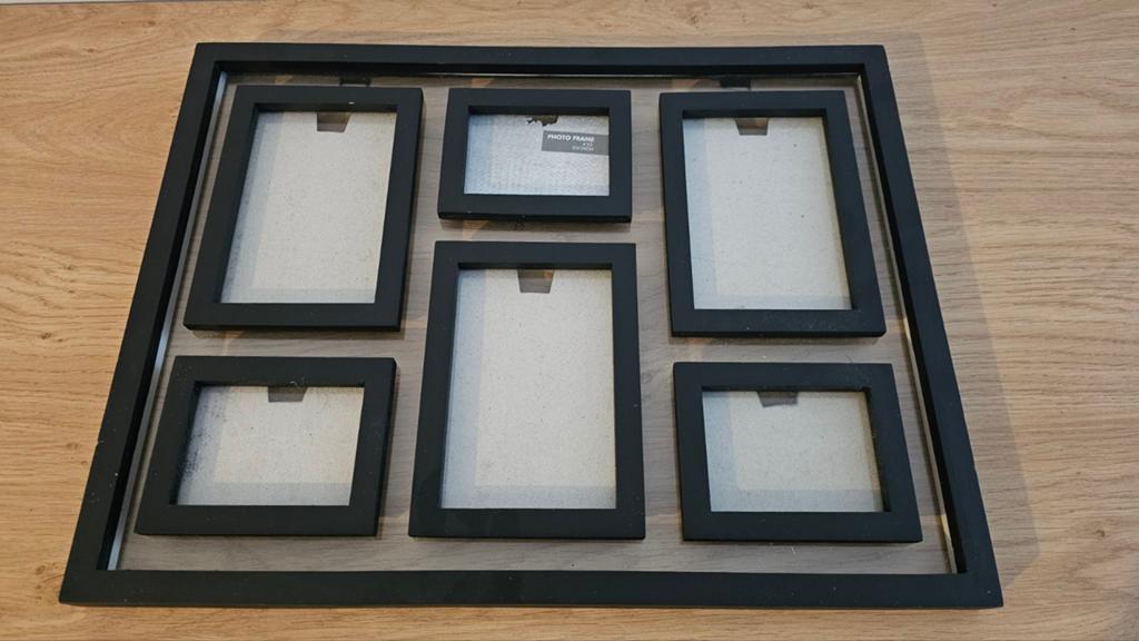 Fotokader voor 6 foto's, Audio, Tv en Foto, Fotografie | Fotolijsten, Ophalen, Zo goed als nieuw
