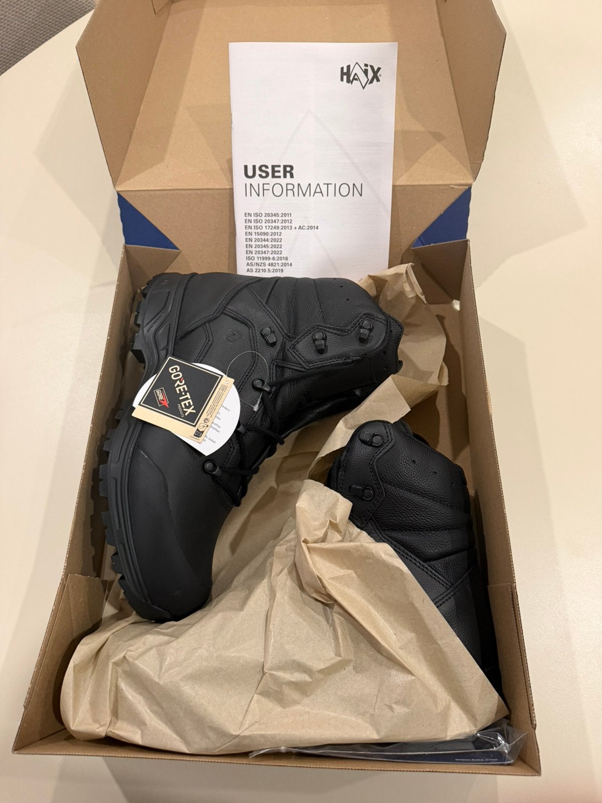 HAIX ranger boots Gore tex nieuw, Vêtements | Hommes, Chaussures, Neuf, Bottes, Enlèvement ou Envoi, Noir