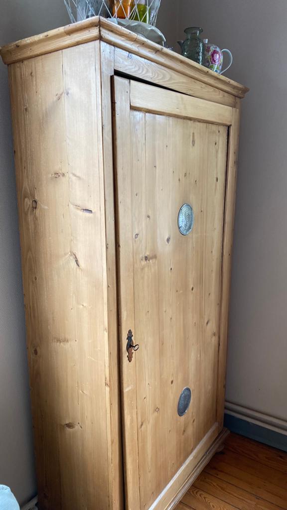 Vaisselier - armoire à rangement, Maison & Meubles, 25 à 50 cm, Avec porte(s), Fermette, Comme neuf