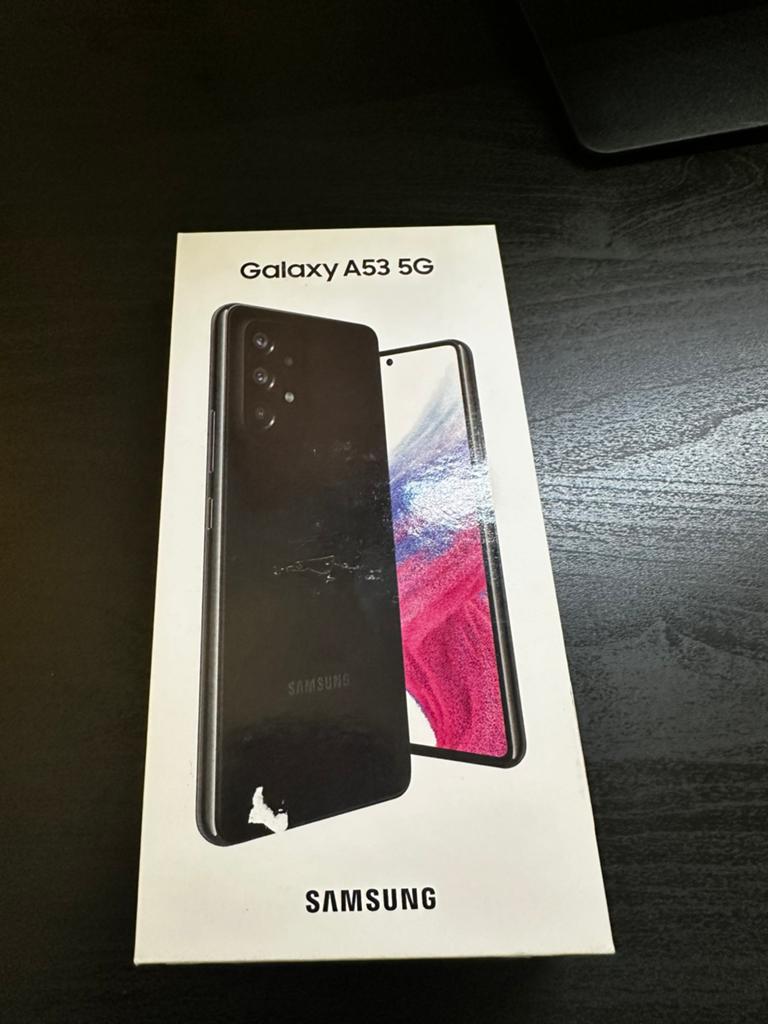 Samsung Galaxy A53 5G — 128GB, 6GB RAM, Awesome Black, Neuf, Enlèvement, 128 GB, Galaxy A