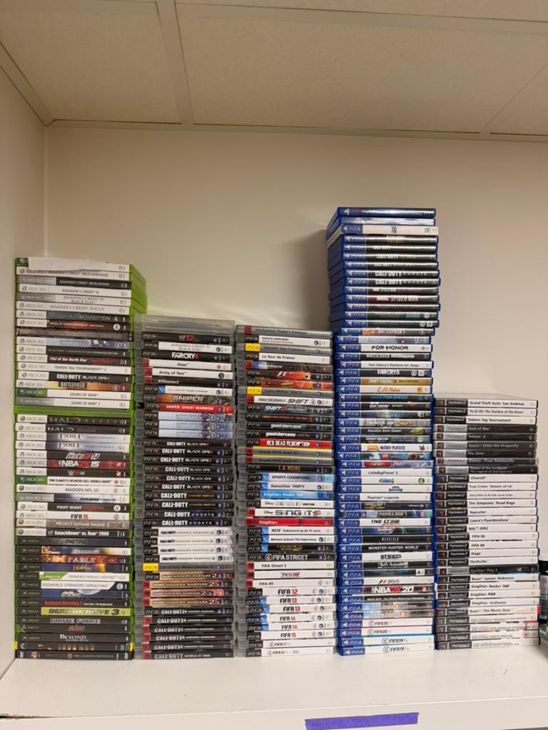 227 Games Playstation en Xbox (ALLES WERKT), Consoles de jeu & Jeux vidéo, Jeux | Sony PlayStation 4, Enlèvement
