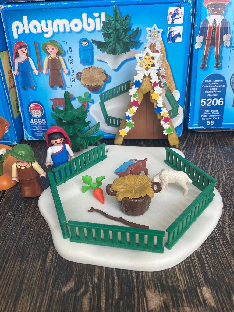 Playmobil Kerstmis, Kinderen en Baby's, Ophalen, Complete set, Overige typen, Zo goed als nieuw