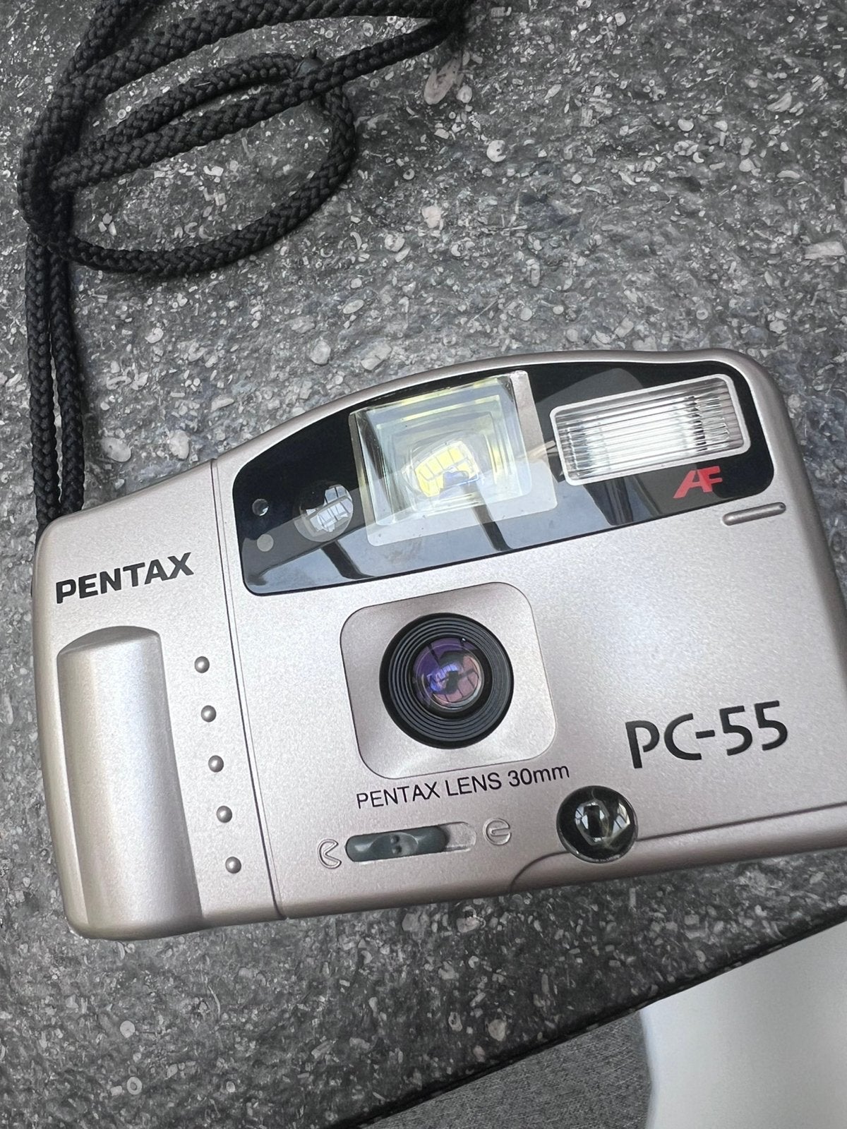 Pentax PC-55 Compactcamera 35mm (Niet werkend ), Ophalen, Niet werkend, Pentax