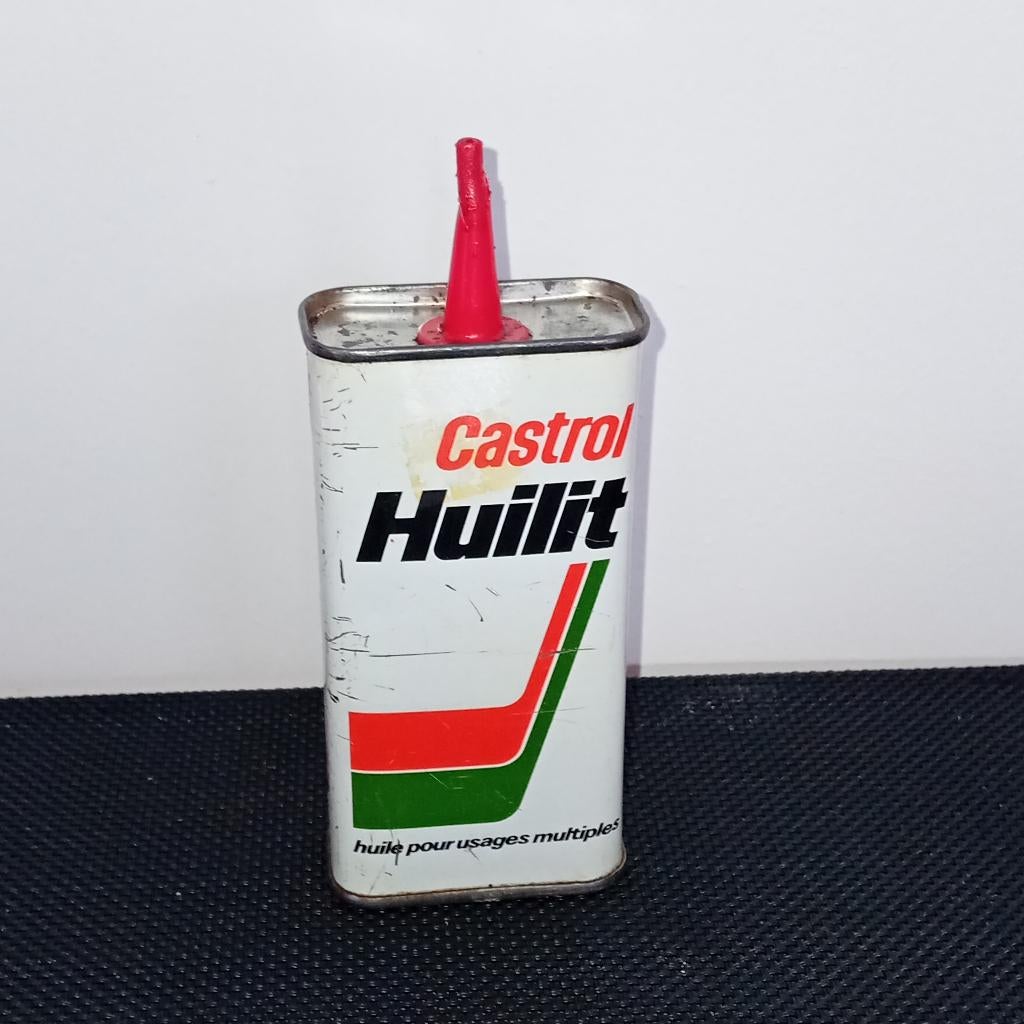 bidon d'huile CASTROL Huilit vintage, Collections, Boîte en métal, Enlèvement ou Envoi, Comme neuf