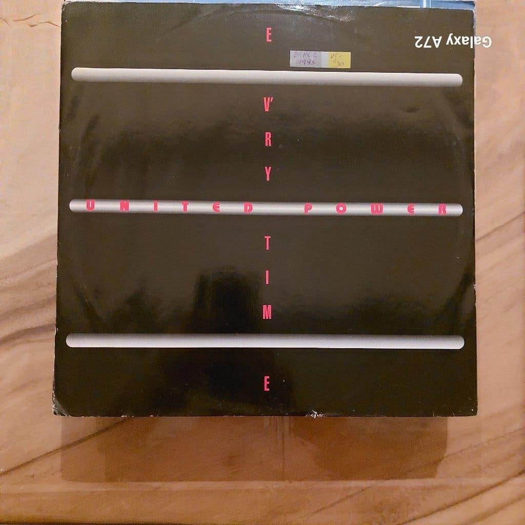 united power ev ry time 12 inch maxi, Cd's en Dvd's, Vinyl | Dance en House, Gebruikt, Dance, Ophalen of Verzenden, 12 inch