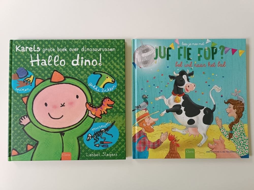 Uitgeverij Clavis: kinderboeken, Ophalen, Zo goed als nieuw, Jongen of Meisje, Fictie algemeen