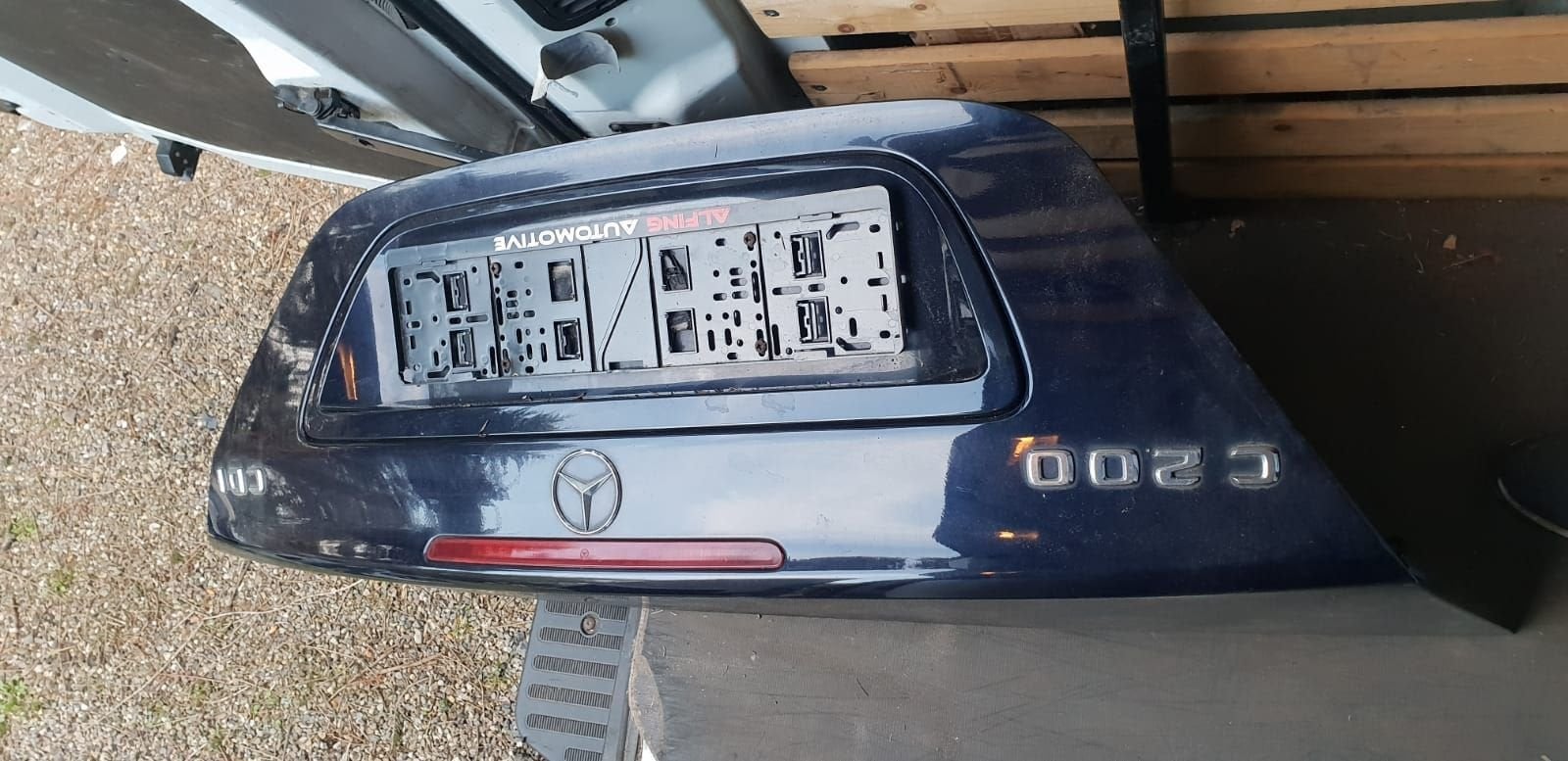 MERCEDES C KLASSE SEDAN ACHTERKLEP BJ 2003, Gebruikt, -, Ophalen of Verzenden, Achter