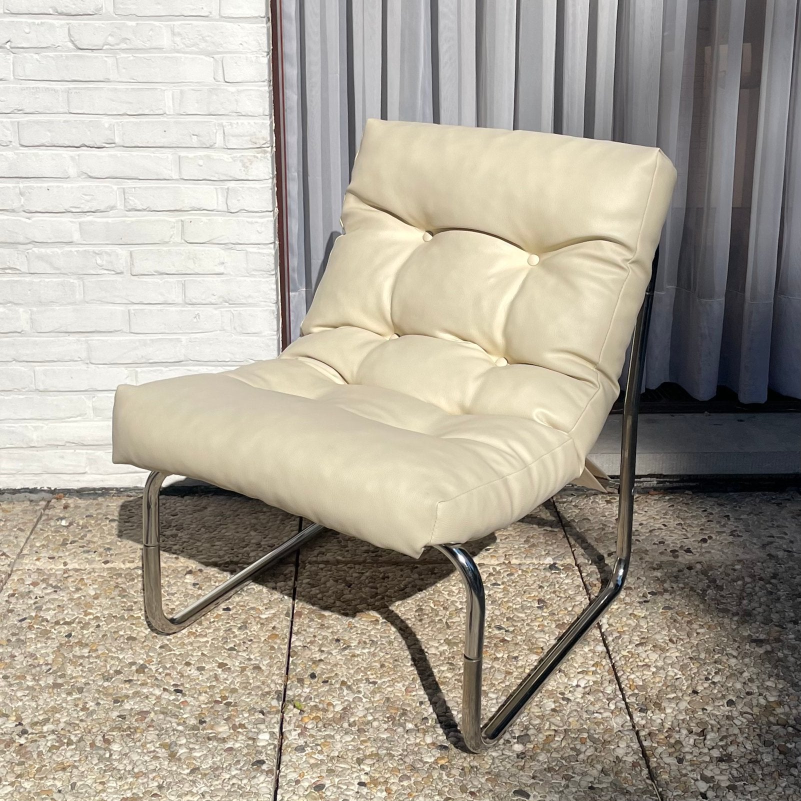 Vintage Mcm IKEA fauteuil. 1970’s, Huis en Inrichting, Ophalen, Gebruikt