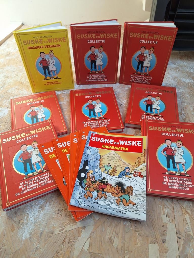 Collectie Suske en Wiske stripverhalen, Plusieurs BD, Enlèvement, Utilisé, Willy Vandersteen
