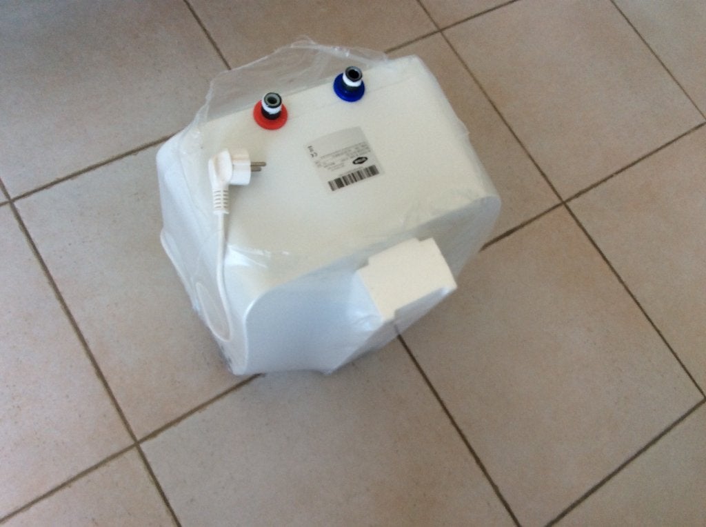 keukenboiler 2000W-15L SITAM  model 15U PL EU, Doe-het-zelf en Bouw, Chauffageketels en Boilers, Terugslagbeveiliging (TTB), Zo goed als nieuw